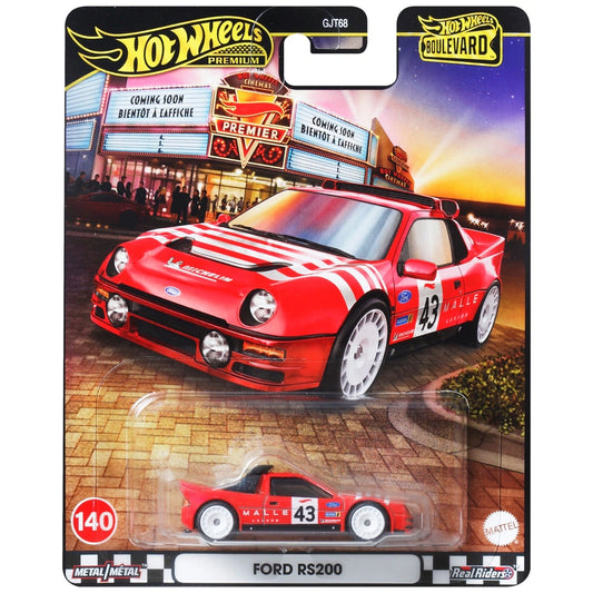 Hot Wheels 1:64 Boulevard Ford RS200 Premium #140