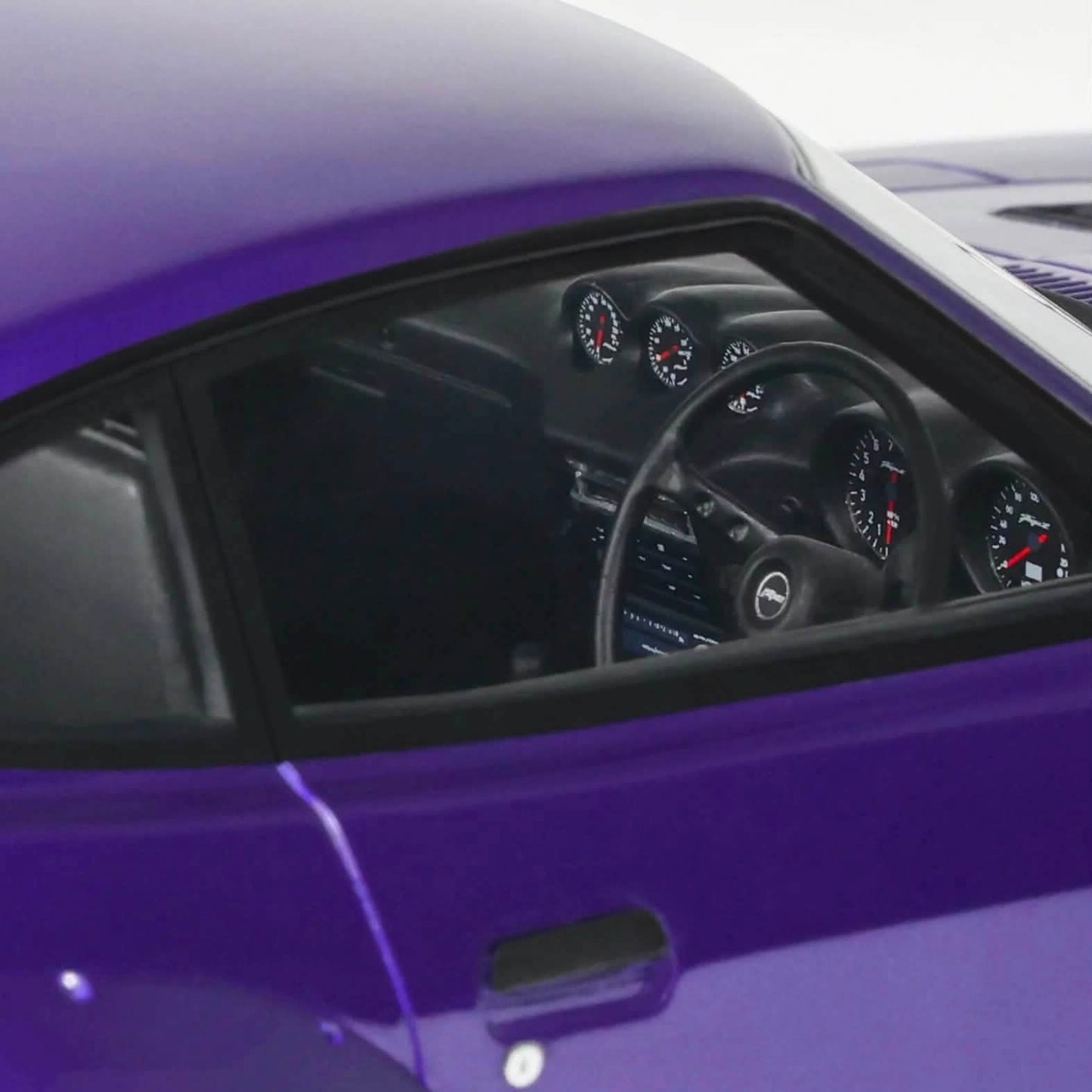 Ottomobile 1:18 Project Cars 2015 Pandem Nissan Fairlady Z & 2024 LB-Works F40 Blue Metallic*Resin Series*