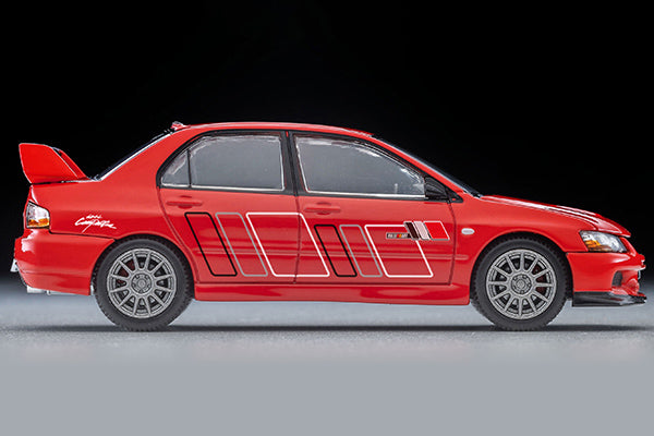 Tomica Limited Vintage 1:64 Mitsubishi Lancer GSR Evolution IX MR Ralliart Specification Red 2006 Model