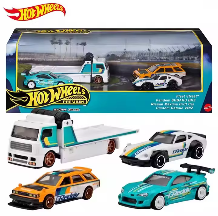 Hot Wheels 1:64 GReddy Premium Collector Set