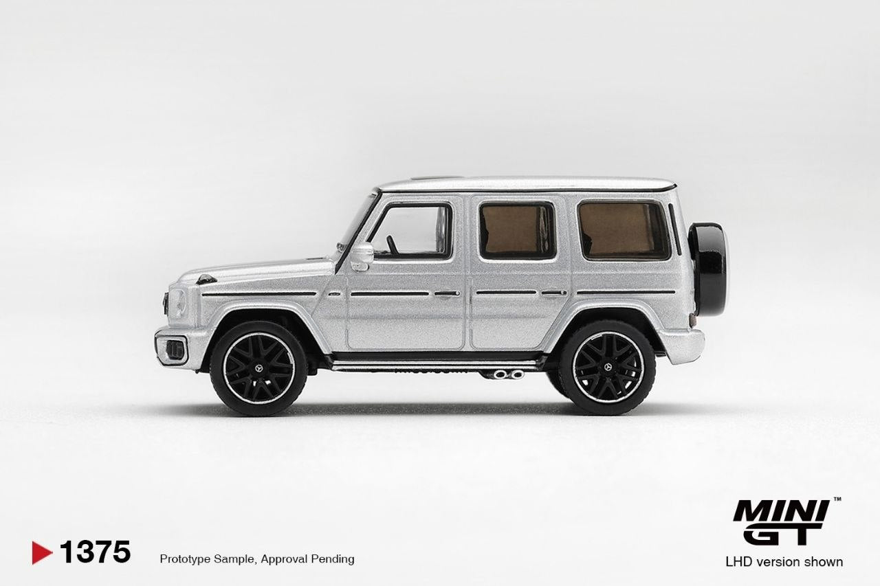 Mini GT 1:64 Mercedes-AMG G 63 Silver Metallic #1375