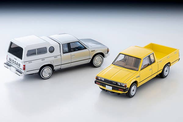 Tomica Limited Vintage 1:64 Nissan Truck King Cab (Silver) North American Specification