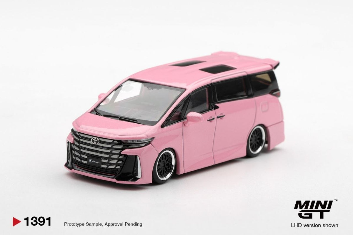 Mini GT 1:64 Toyota Vellfire 40 KUHL Metallic Pink #1391