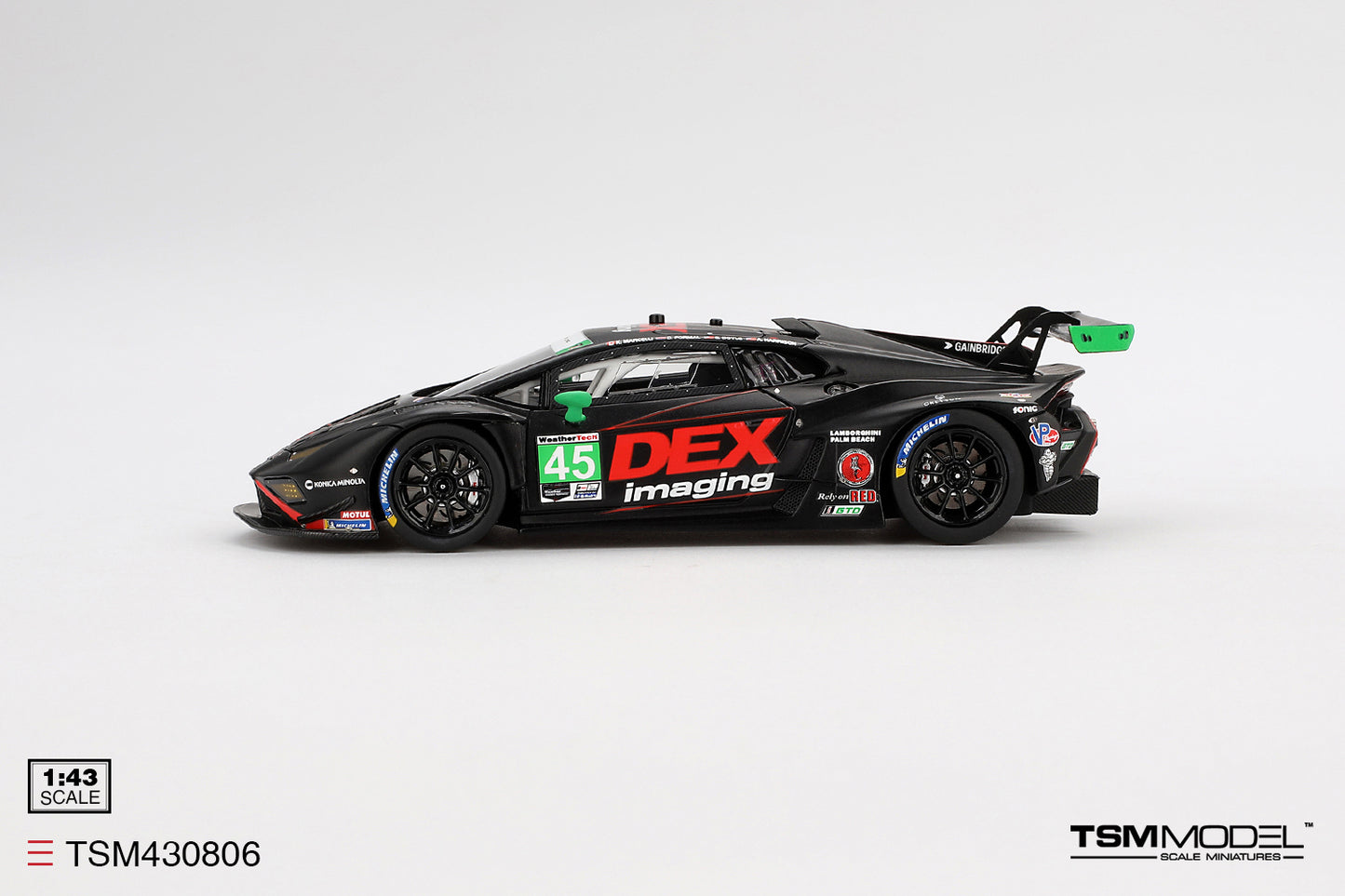 TSM True Scale Miniatures 1:43 Lamborghini Huracán GT3 EVO2 #45 Wayne Taylor Racing with Andretti 2024 IMSA Daytona 24 Hrs TSM430806