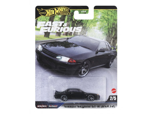 Hot Wheels 1:64 Fast & Furious Car Nissan Skyline GT-R (BNR32) Premium 2/5