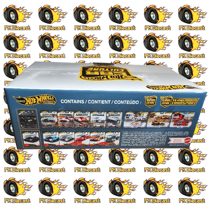 Hot Wheels 1:64 2025 Car Culture & Team Transport Factory Set Mix 3/4