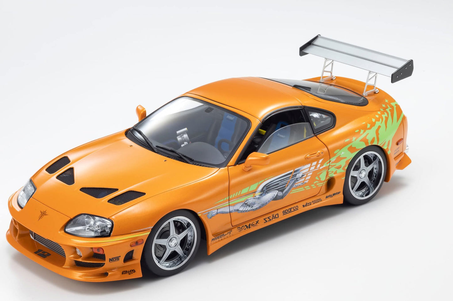 Kyosho 1:18 Toyota Supra Turbo *Fast & Furious* Orange Pearl