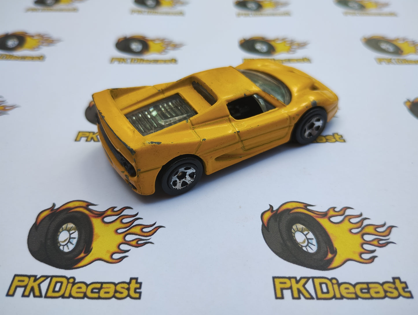 Hot Wheels 1999 Ferrari F50 Yellow Loose