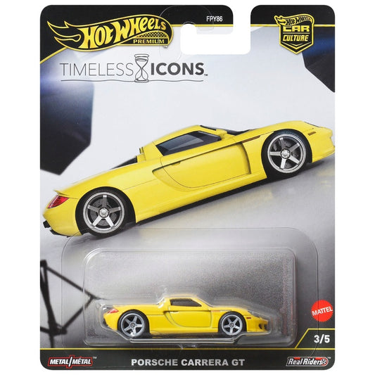 Hot Wheels 1:64 Premium Timeless Icons Porsche Carrera GT Car Culture 3/5