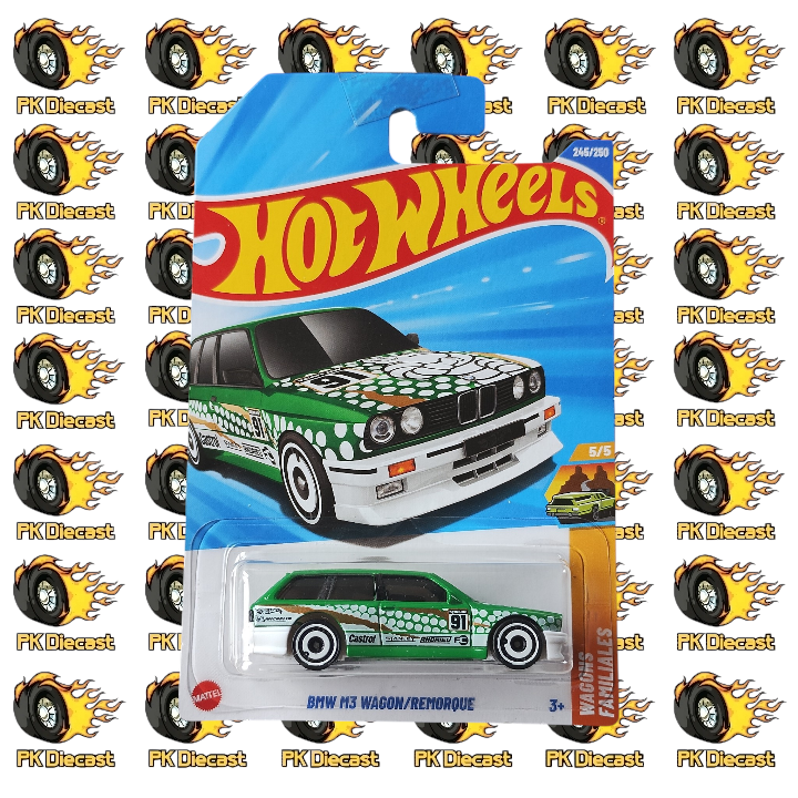 Hot Wheels 1:64 Mainline BMW M3 Wagon 245/250 Wagons Long Card
