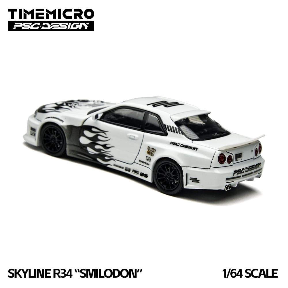 Time Micro x PSC Design 1:64 Skyline R34 Smilodon Livery (TM648401)
