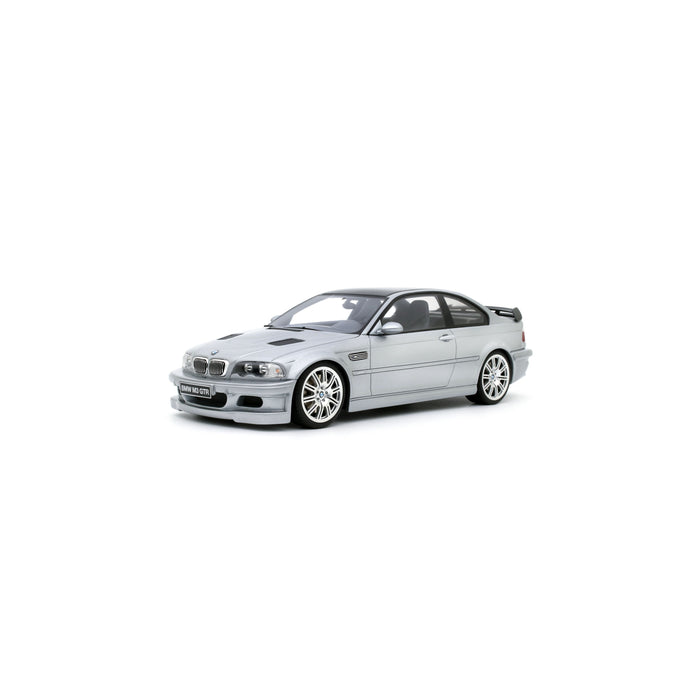 Ottomobile 1:18 2001 BMW E46 M3 GTR Street Titan Silver Metallic 354 OT1128 Scale Resin