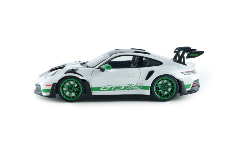 Solido 1:18 2024 Porsche 911 (992) GT3 RS tribute Carrera RS package White/Green