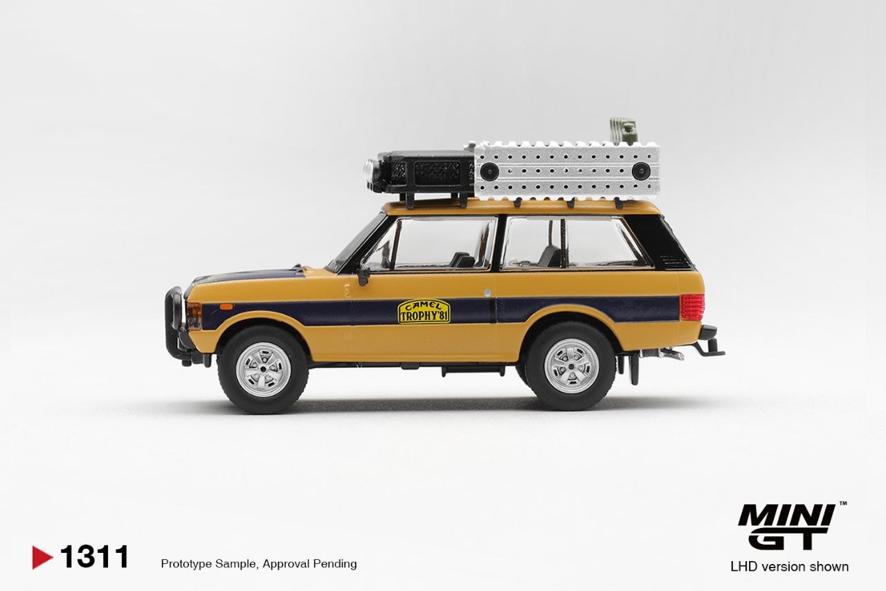 Mini GT 1:64 1981 Land Rover Range Rover *Camel Trophy* (LHD) N. Sudmann/F.Hofmann Sumatra