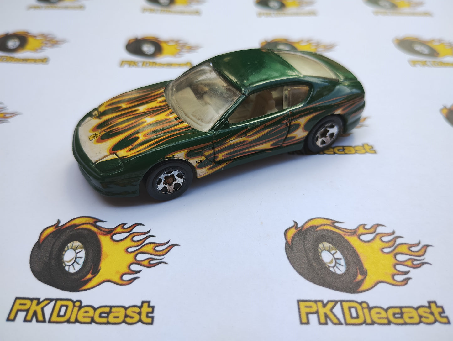 Hot Wheels 1999 Ferrari 456M Green Loose