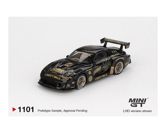 Mini GT 1:64 Mazda RX-7 LB-Super Silhouette FD-NILES – Black #1101 *Blister Packaging*