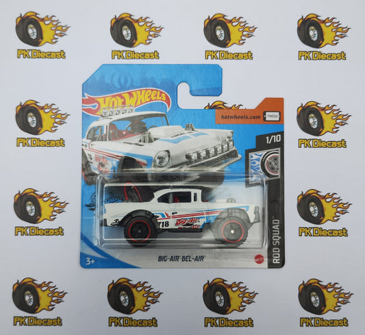 Hot Wheels BIG-AIR BEL-AIR Misprint/Error Short Card