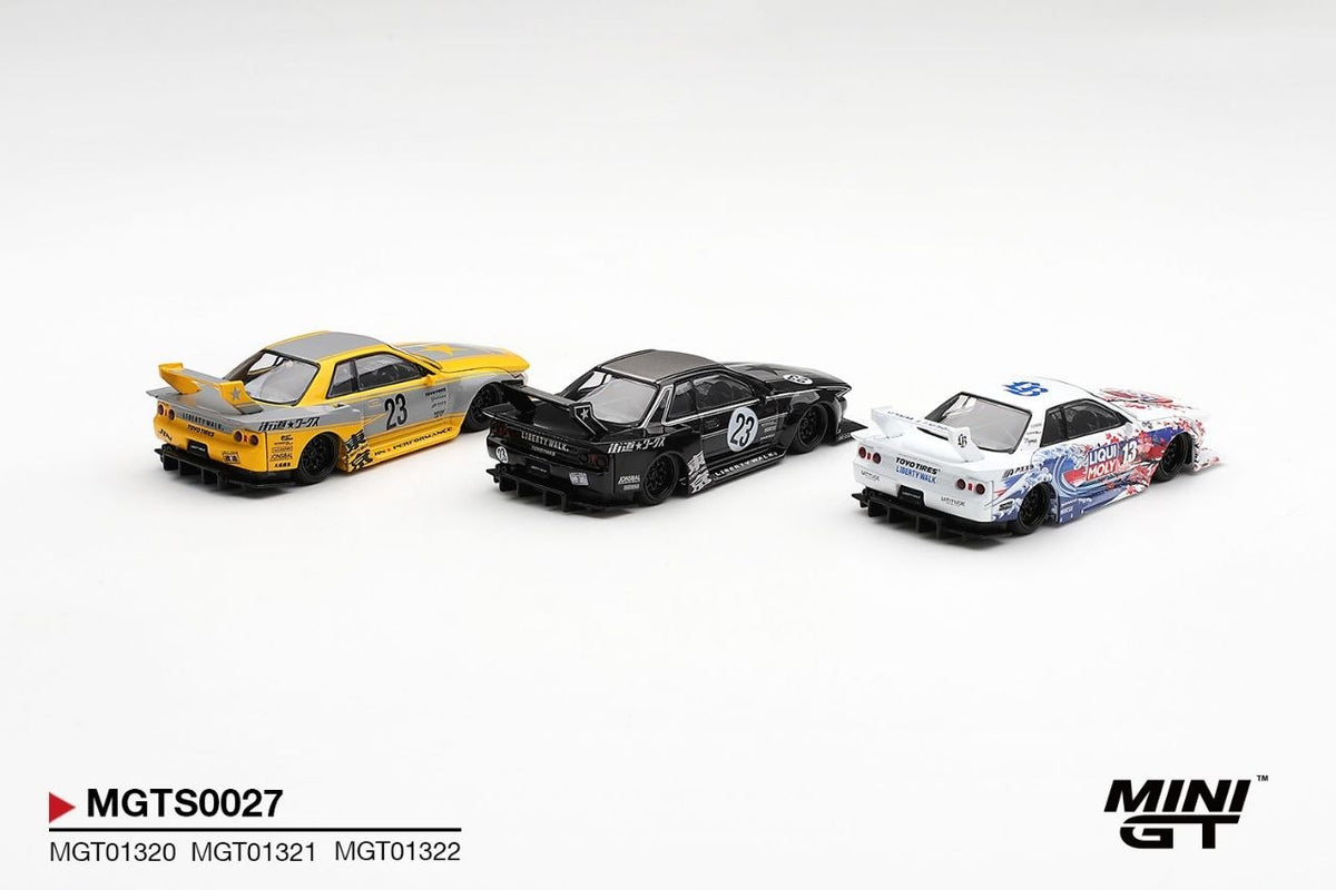 Mini GT 1:64 INOZETEK x Liberty Walk R32 Set 2026 Show Edition MGTS0027