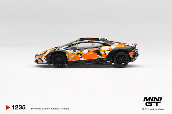 Mini GT 1:64 2025 Lamborghini Huracan Sterrato All Terrarin 4 Car Set (LHD)