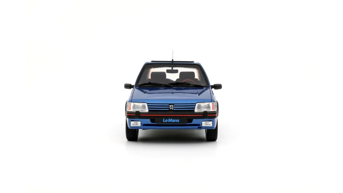 Ottomobile 1:18 1991 Peugeot 205 1.9 GTI Le Mans Miami Blue 0T1153