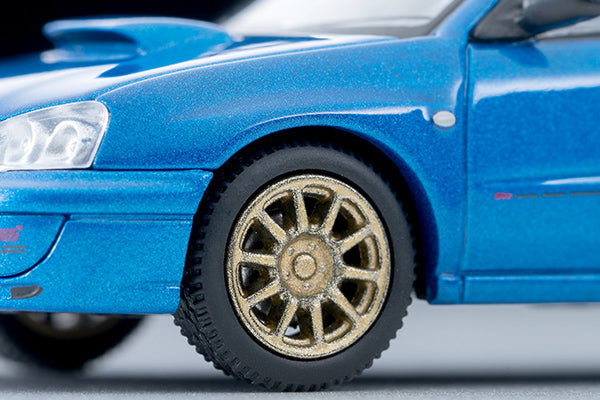 Tomica Limited Vintage 1:64 2003 Subaru Impreza WRX STI Spec C Blue
