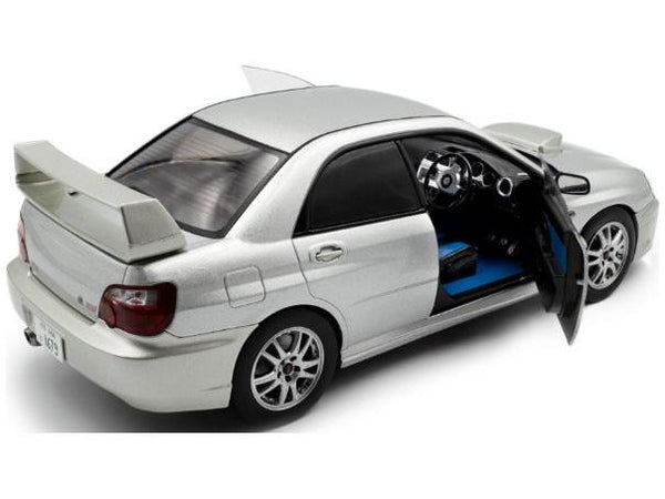 Solido 1:18 2003 Subaru IMPREZA WRX STI Silver