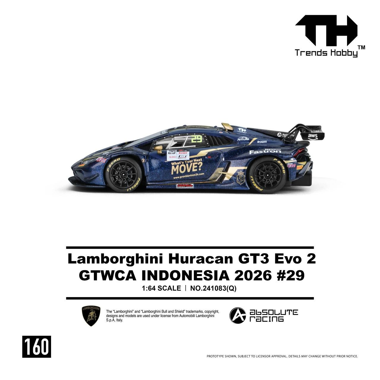 Trends Hobby 1:64 Trends Hobby TH 1:64 Lamborghini Huracan GT3 EVO2