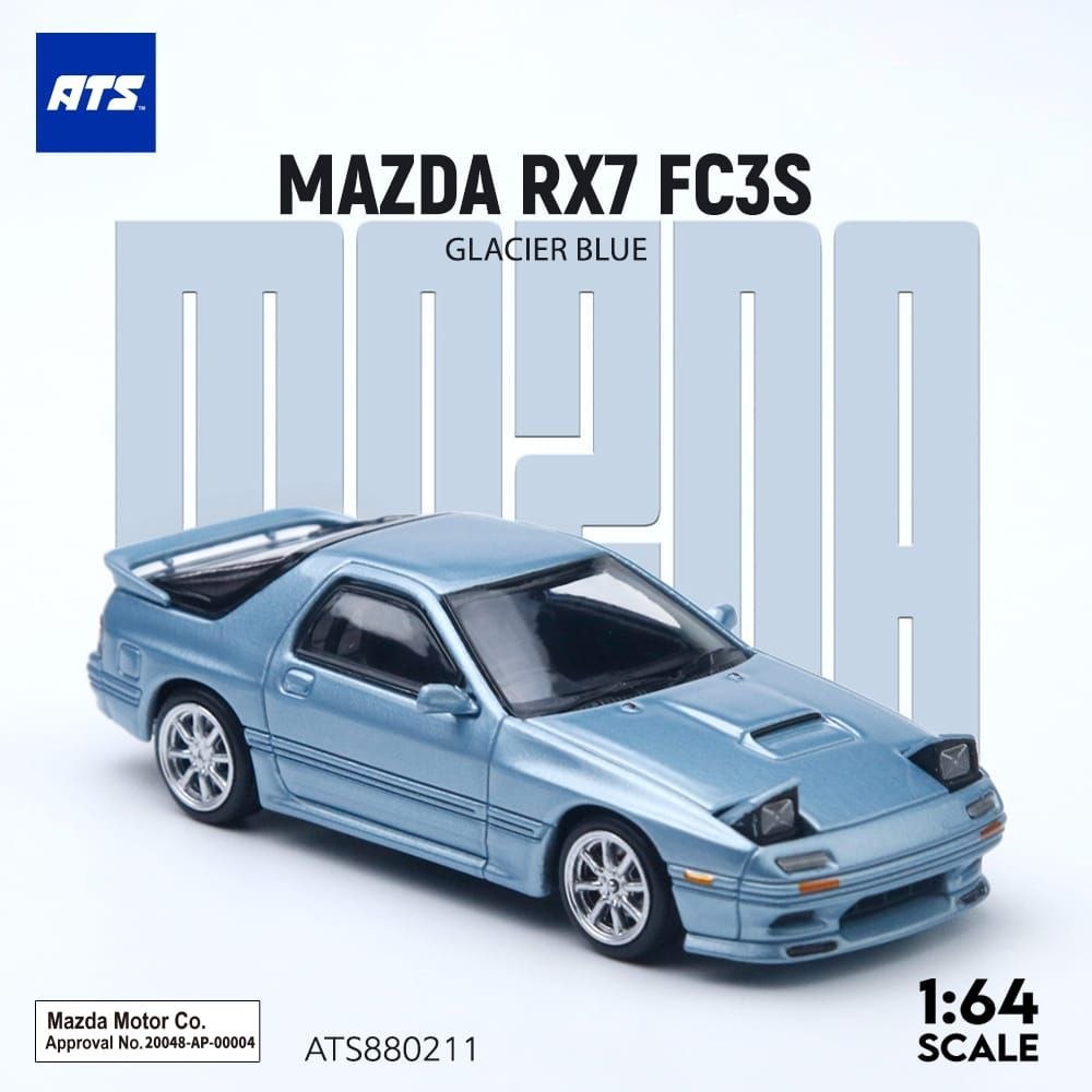 ATS 1:64 Diecast Model Mazda RX-7 FC3S