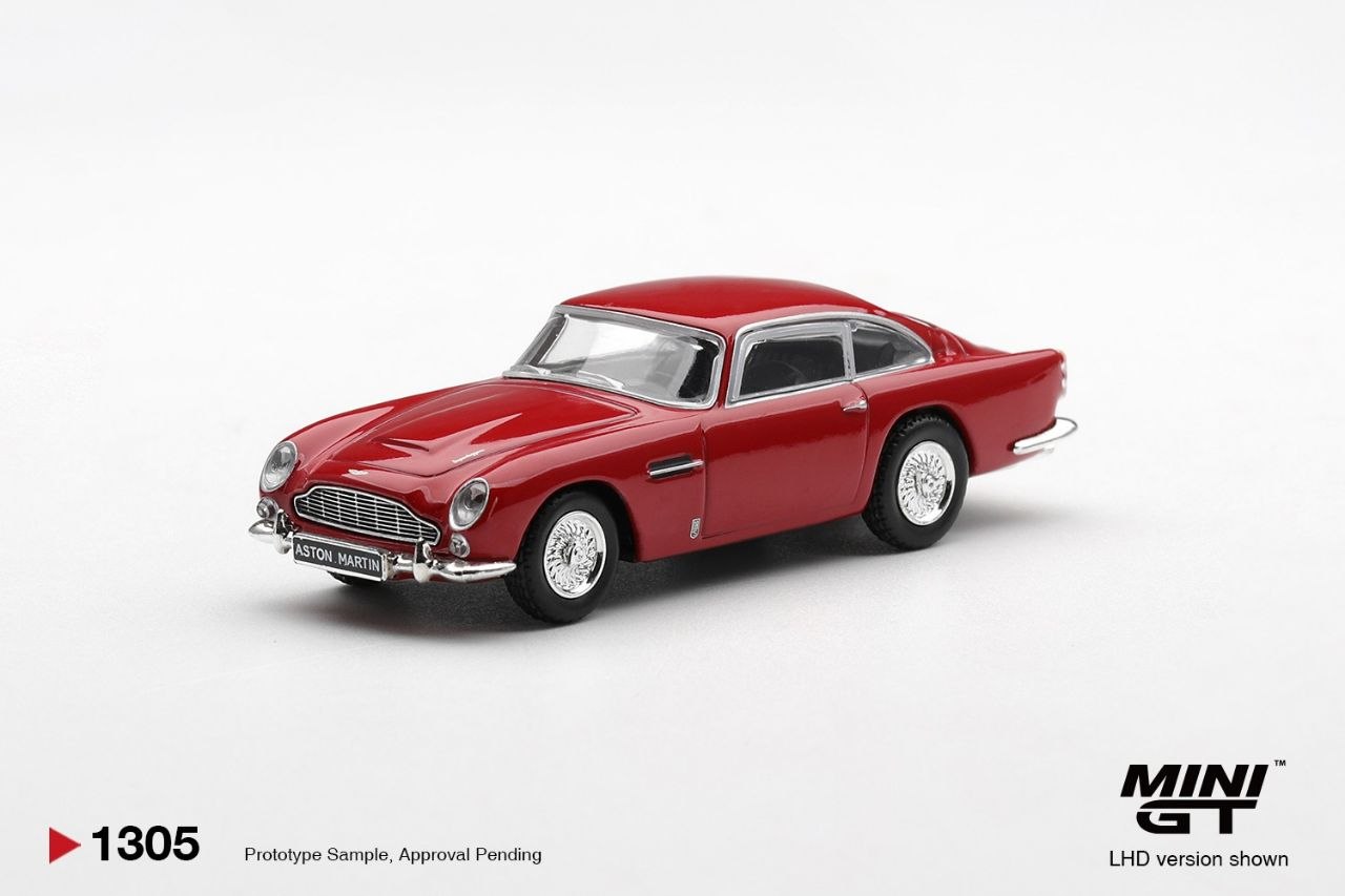 Mini GT 1:64 Aston Martin DB5 Fiesta Red #1305