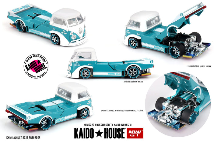 Kaido House x Mini GT 1:64 Volkswagen T1 KAIDO WORKS V1 #220