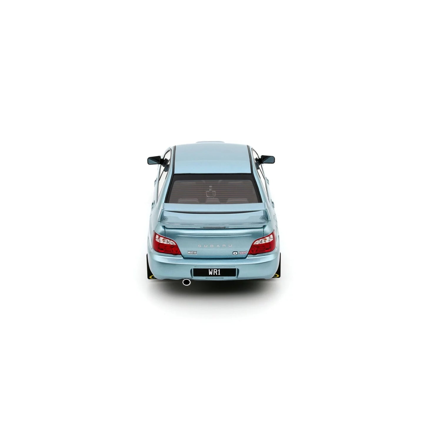 Ottomobile 1:18 Subaru Impreza WRX Sti WR1 P.Solberg Edition Ice Blue Metallic 2003
