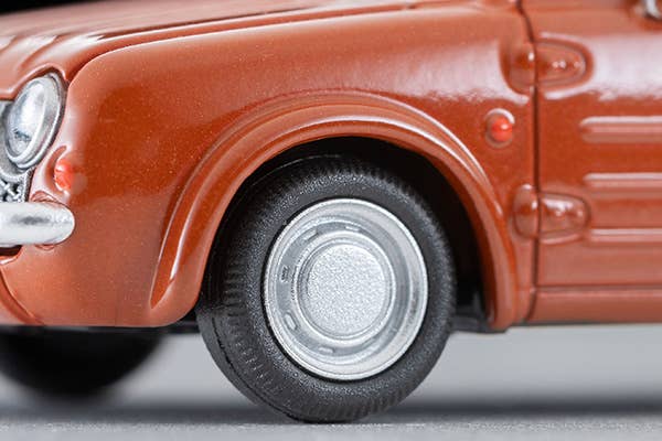Tomica Limited Vintage 1:64 1989 Nissan PAO Terracotta