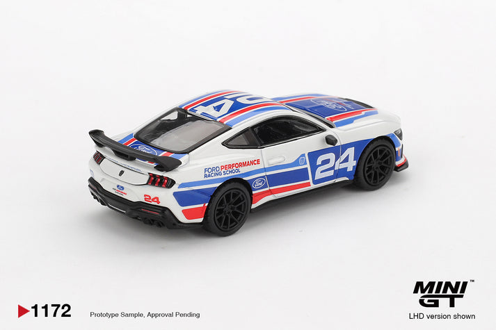 Mini GT 1:64 Ford Mustang Dark Horse NO.24 FORD PERFORMANCE RACING S #1172