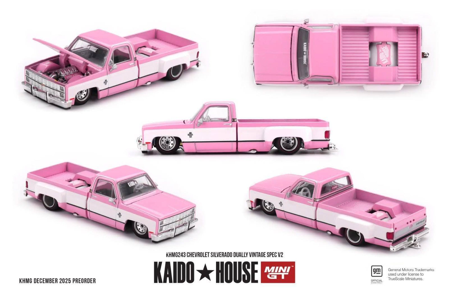 Mini GT x Kaido House 1:64 Chevrolet Silverado Dually Vintage Spec V2 #243
