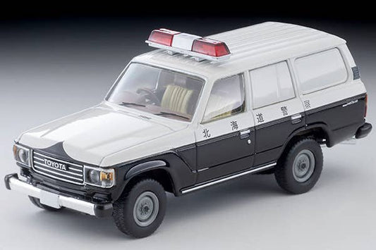 Tomica Limited Vintage 1:64 Toyota Land Cruiser 60 Patrol Car (Hokkaido Police)