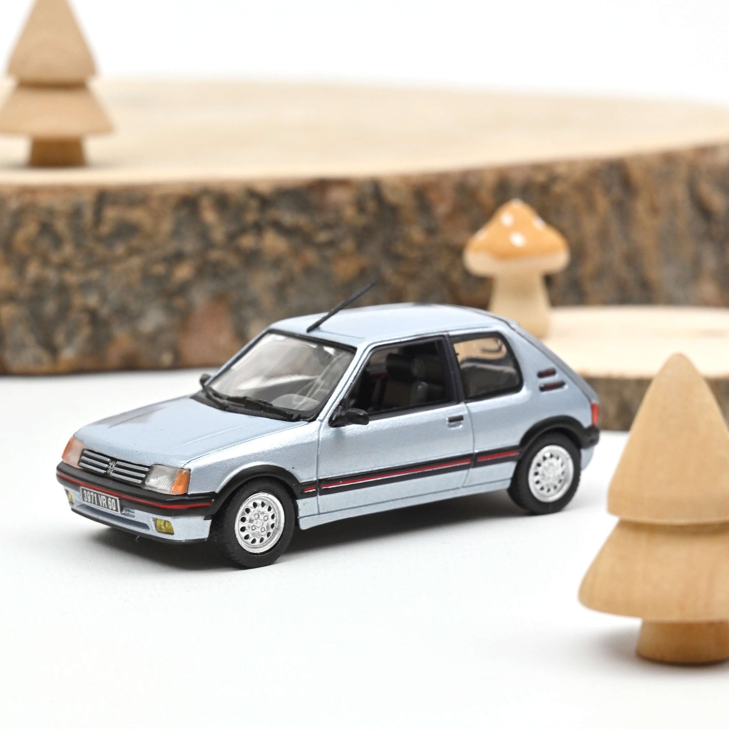 Norev 1:43 1988 Peugeot 205 GTI 1.6 Topaze Blue