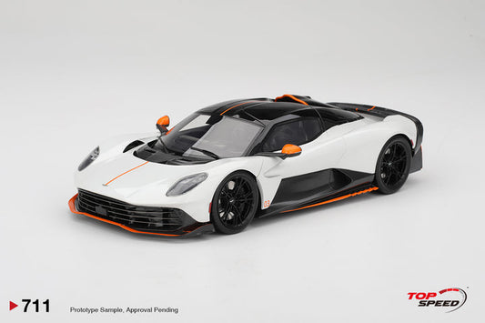 Top Speed 1:18 Aston Martin Valhalla Lunar White TS0711