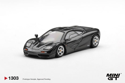 Mini GT 1:64 McLaren F1 Blue Black Metallic #1303