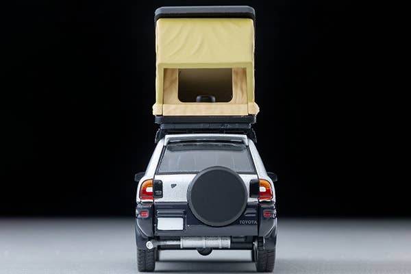 Tomica Limited Vintage 1:64 Toyota RAV4J V silver with tent