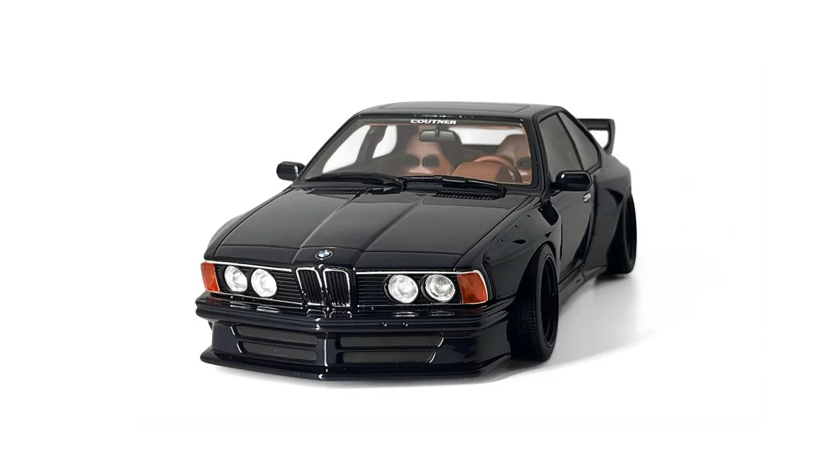 Ottomobile 1:18 BMW 635 Csi (E24) Widebody by Coutner Deep Blue Metallic 2021 OT1184