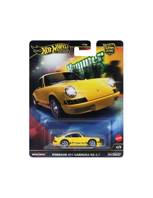 Hot Wheels 1:64 Hammer Drop Porsche 911 Carrera RS 2.7 - HRW07 Car Culture 4/5
