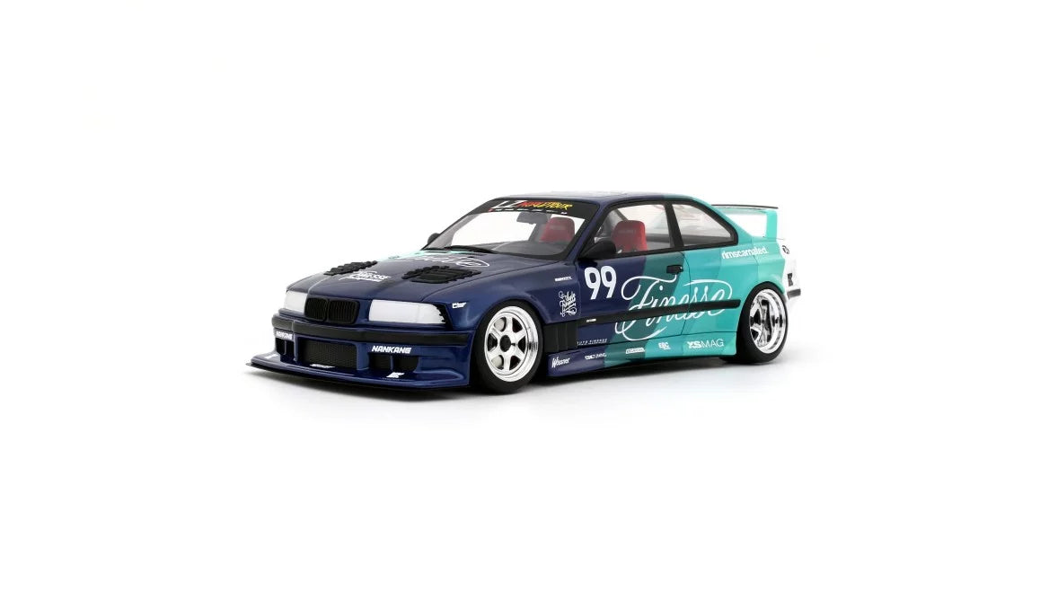 Ottomobile 1:18 BMW E36 MY KYZA BLUE 2024 *Resin Series*