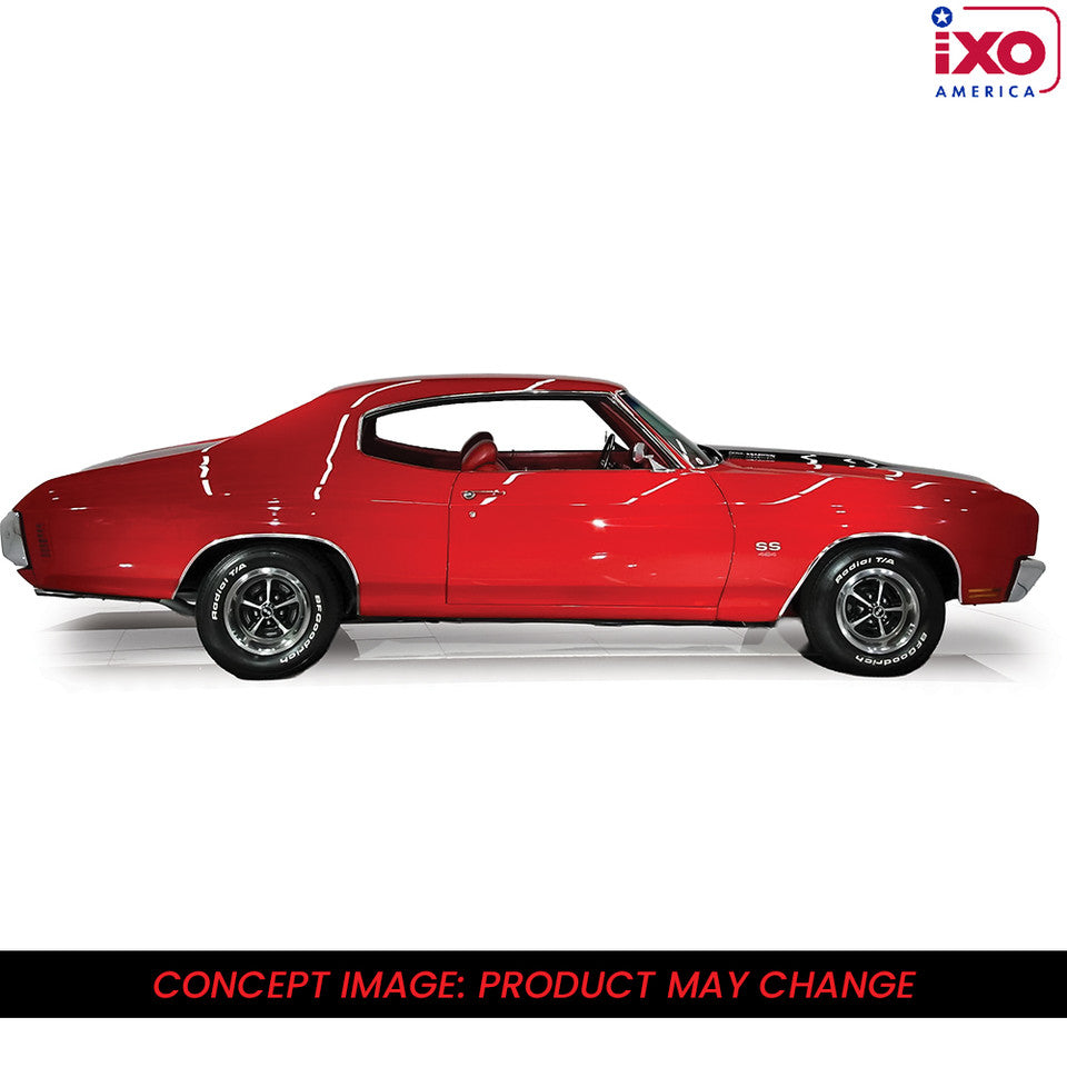 Ixo America 1:43 1970 Chevrolet Chevelle SS 454 Red