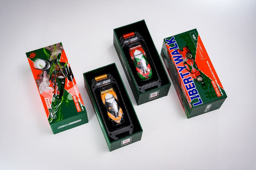 Inno64 INNO x DSTANDS LB-SUPER Silhouette FD3S Red/Green