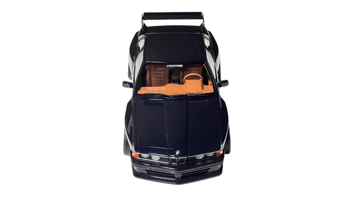 Ottomobile 1:18 BMW 635 Csi (E24) Widebody by Coutner Deep Blue Metallic 2021 OT1184