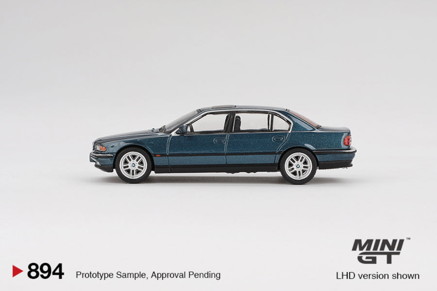 Mini GT 1:64 BMW 750IL Sorrento Blue Metallic  #894