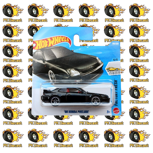 Hot Wheels 1:64 Mainline '98 Honda Prelude 136/250 Factory Fresh Short Card