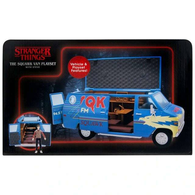 Stranger Things Hunt & Battle The Squawk Van Playset