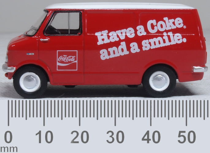 Oxford Diecast 1:76 Bedford CF Coca Cola Van