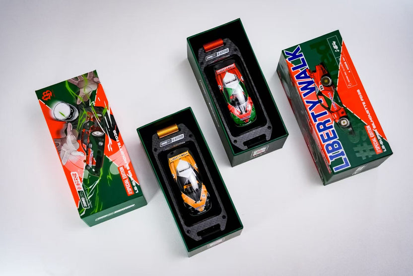 Inno64 INNO x DSTANDS LB-SUPER Silhouette FD3S Red/Green